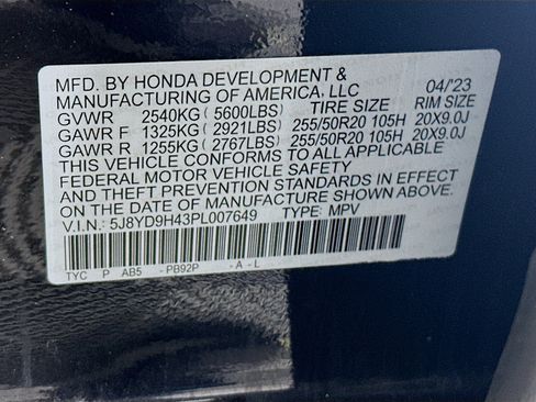 Used 2023 Acura MDX FWD w/ Technology Package image 12