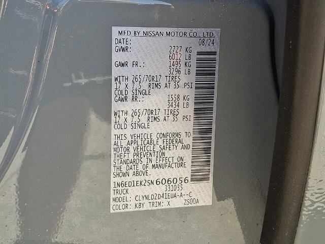 Certified 2025 Nissan Frontier PRO-4X AWD/4WD image 28