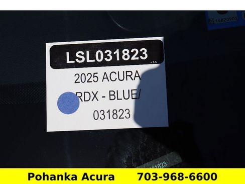 Certified 2025 Acura RDX SH-AWD w/ Technology Package image 41