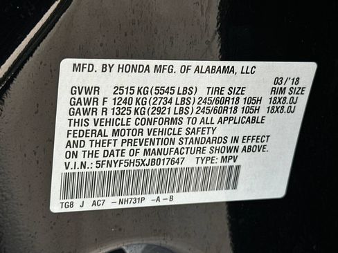 Used 2018 Honda Pilot EX-L image 30