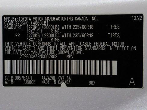 Used 2022 Lexus NX 250 FWD image 46