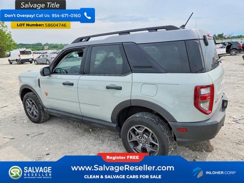 Used 2021 Ford Bronco Sport Badlands AWD/4WD image 3