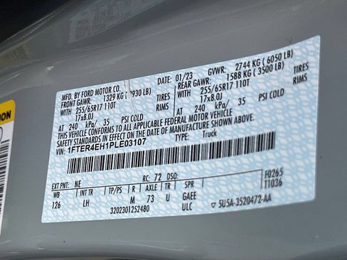 Used 2023 Ford Ranger XLT w/ Trailer Tow Package RWD image 22