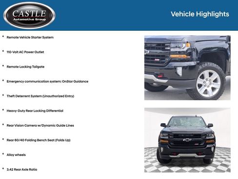 Used 2016 Chevrolet Silverado 1500 LT w/ All Star Edition AWD/4WD image 8