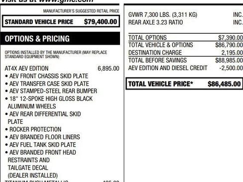 Certified 2025 GMC Sierra 1500 AT4X w/ AT4X AEV Edition AWD/4WD image 2