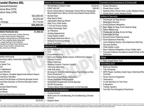 Certified 2023 Hyundai Elantra SEL w/ Convenience Package FWD image 7