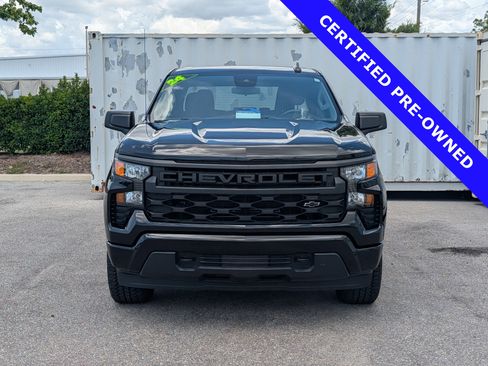 Used 2024 Chevrolet Silverado 1500 Custom w/ Turbomax Blackout Package AWD/4WD image 8
