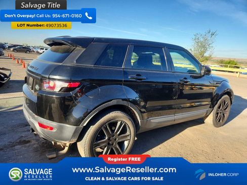 Used 2015 Land Rover Range Rover Evoque Pure Plus AWD/4WD image 4