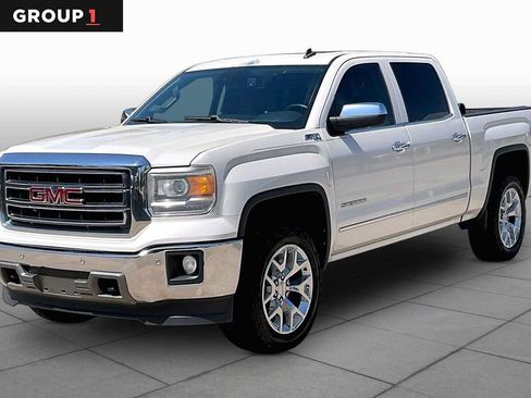 Used 2014 GMC Sierra 1500 SLT w/ SLT Crew Cab Value Package AWD/4WD image 1