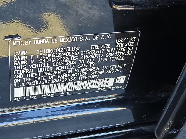 Used 2024 Honda HR-V EX-L image 29