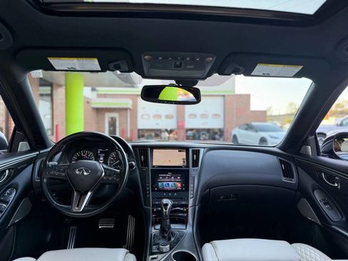 Used 2021 INFINITI Q50 Red Sport 400 w/ All Weather Package image 9