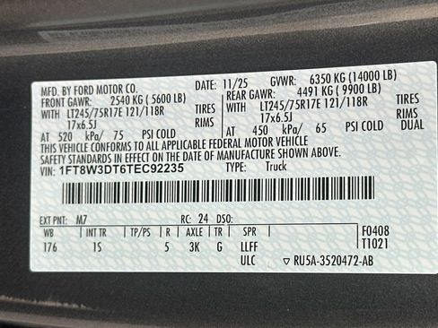 Used 2026 Ford F350 XL w/ STX Appearance Package AWD/4WD image 28