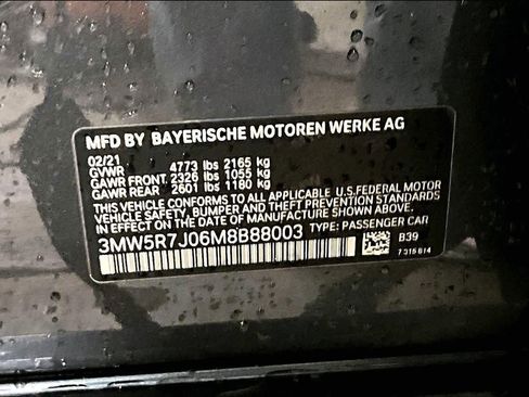 Used 2021 BMW 330i xDrive Sedan w/ Premium Package AWD/4WD image 31