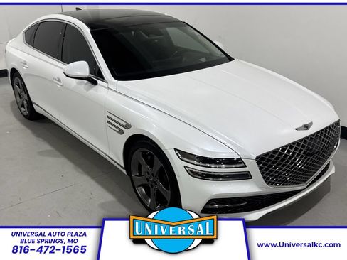 Used 2021 Genesis G80 3.5T w/ Prestige Package AWD/4WD image 1