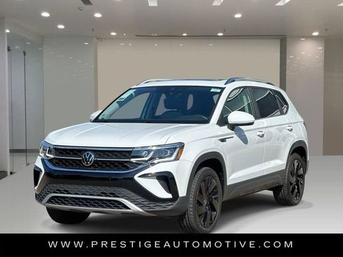 Used 2023 Volkswagen Taos SEL w/ Black Wheel Package AWD/4WD image 1
