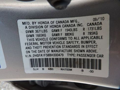 Used 2011 Honda Civic LX image 13