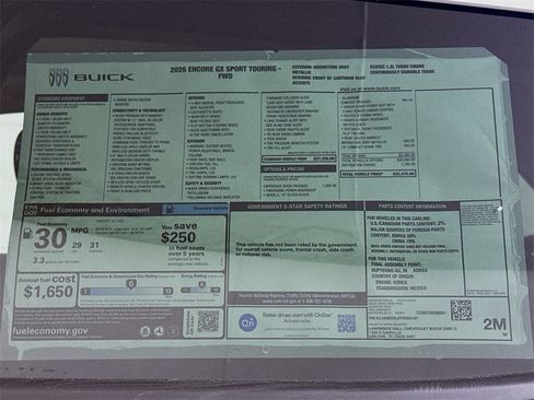 New 2026 Buick Encore GX Sport Touring w/ Comfort Package image 19