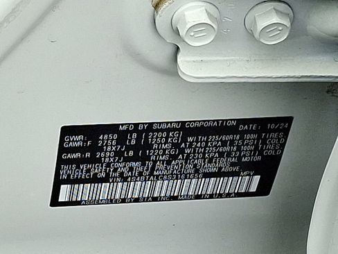 Certified 2025 Subaru Outback Onyx Edition w/ Popular Package #2 image 25