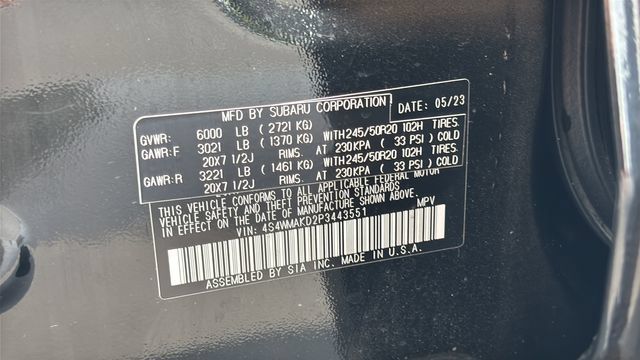 Used 2023 Subaru Ascent Onyx Edition Limited AWD/4WD image 30