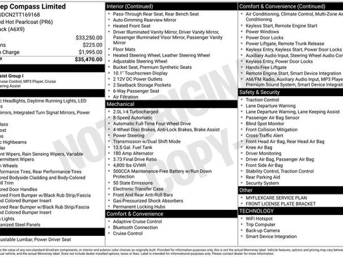 New 2026 Jeep Compass Limited AWD/4WD image 5