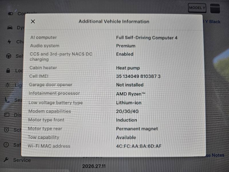 Used 2023 Tesla Model Y Long Range AWD/4WD image 3