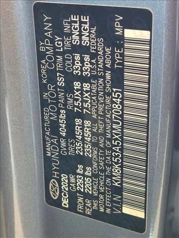Used 2021 Hyundai Kona Ultimate w/ Cargo Package FWD image 22
