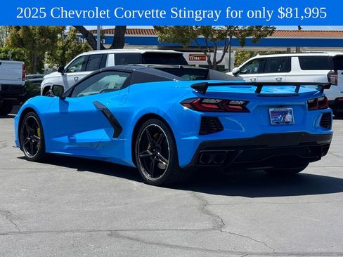 Used 2025 Chevrolet Corvette Stingray Preferred Conv w/ Z51 Performance Package RWD image 5