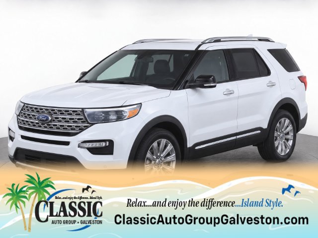 Used 2020 Ford Explorer Limited w/ Class III Trailer Tow Package RWD image 3