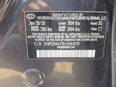 Used 2020 Hyundai Elantra SEL w/ Cargo Package (C1) FWD image 40