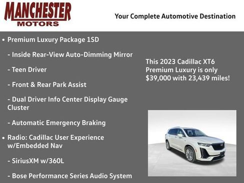 Used 2023 Cadillac XT6 Premium Luxury w/ Technology Package image 2