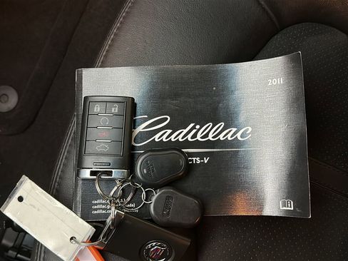 Used 2011 Cadillac CTS V w/ Wood Trim Package RWD image 27