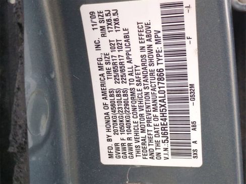 Used 2010 Honda CR-V EX image 36