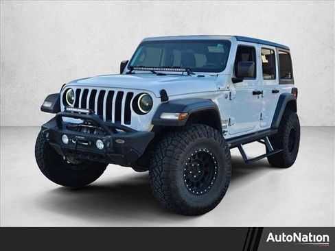 Used 2021 Jeep Wrangler Unlimited Sport image 1
