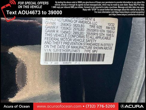 Certified 2023 Acura MDX SH-AWD image 19