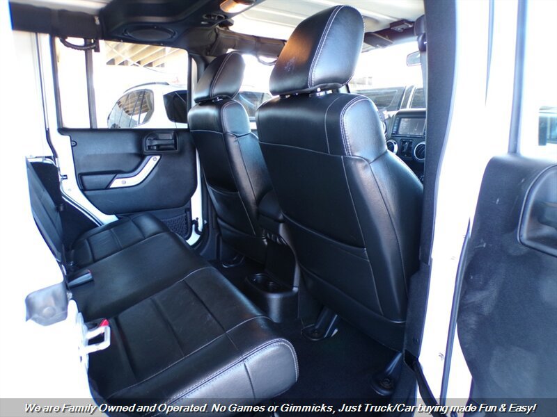 Used 2012 Jeep Wrangler Unlimited Sahara w/ Dual Top Group AWD/4WD image 22