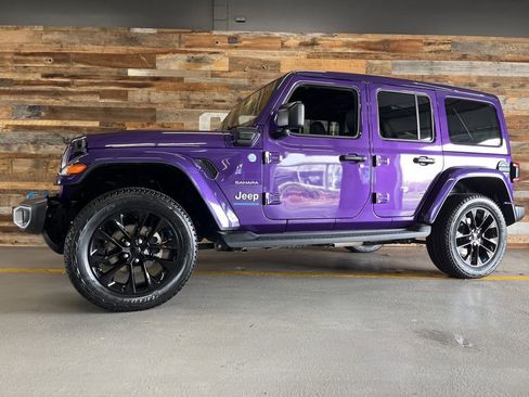 Used 2023 Jeep Wrangler Sahara 4xe w/ Cold Weather Group image 60