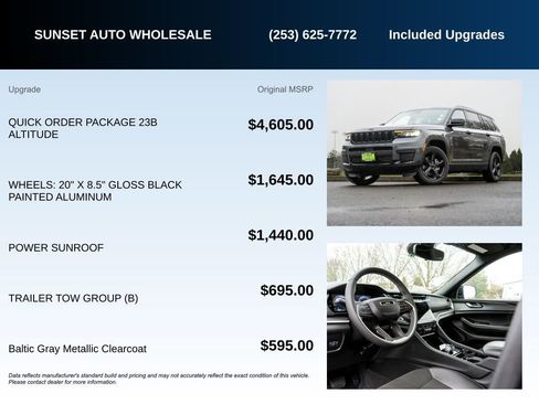 Used 2023 Jeep Grand Cherokee L Altitude image 22