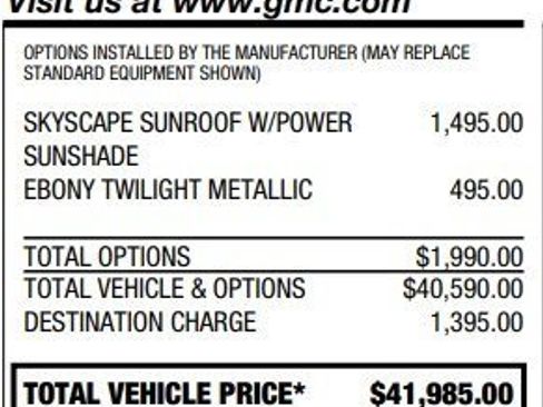 Certified 2024 GMC Terrain Denali image 3