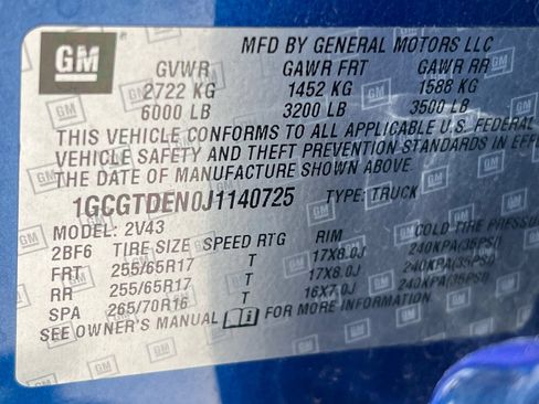 Used 2018 Chevrolet Colorado Z71 AWD/4WD image 24