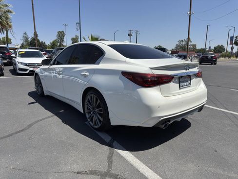 Used 2018 INFINITI Q50 Red Sport 400 w/ Sensory Package (Sport) RWD image 5