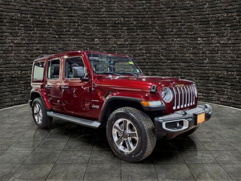 Used 2021 Jeep Wrangler Unlimited Sahara image 1