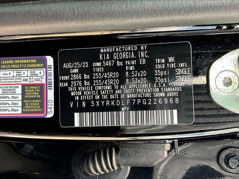 Certified 2023 Kia Sorento SX AWD/4WD image 20