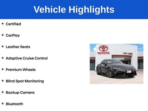Certified 2024 Toyota Supra RWD image 5