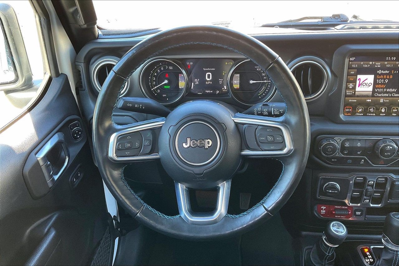 Certified 2023 Jeep Wrangler Unlimited Rubicon 4xe w/ Cold Weather Group AWD/4WD image 9