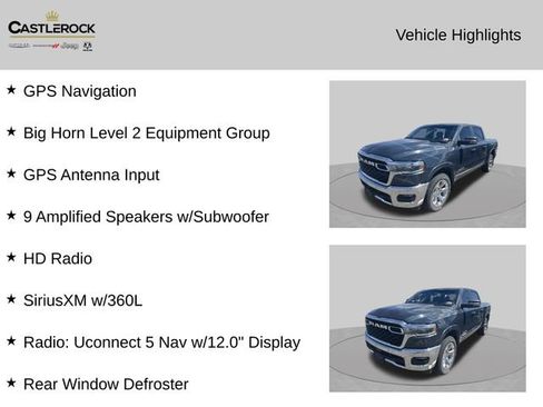 Used 2025 RAM 1500 Big Horn AWD/4WD image 2