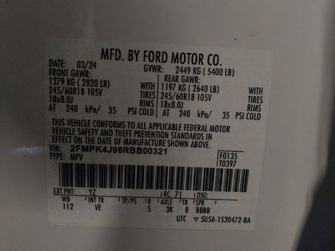 Used 2024 Ford Edge SEL image 33