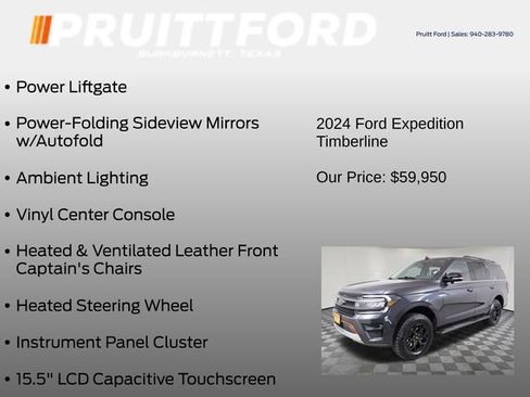 Used 2024 Ford Expedition Timberline AWD/4WD image 31