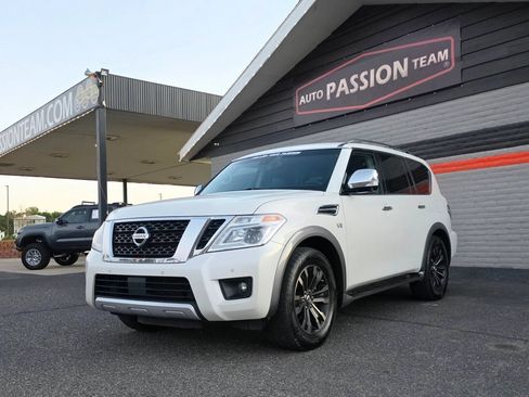 Used 2017 Nissan Armada Platinum w/ Captain Seat Package AWD/4WD image 1
