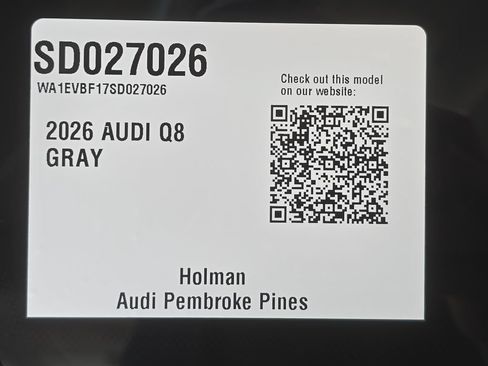 Certified 2025 Audi Q8 Premium Plus AWD/4WD image 32