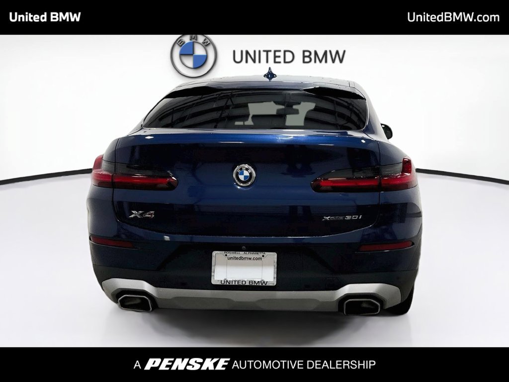 Certified 2024 BMW X4 xDrive30i AWD/4WD image 6